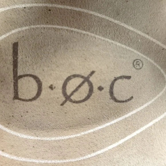 B.O.C Camelia Black Flat Slingback Sandals Size 7 - Picture 8 of 11